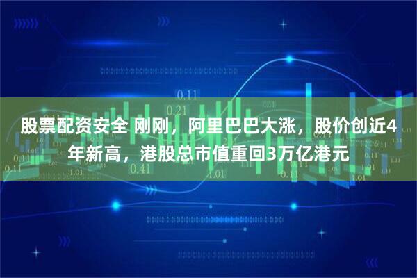 股票配资安全 刚刚，阿里巴巴大涨，股价创近4年新高，港股总市值重回3万亿港元